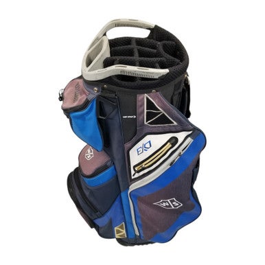 Used Wilson STAFF EXO Mens Cart Bag Royal Blue 11406-S000106485