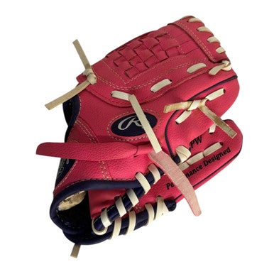Used Rawlings PLAYERS SERIES BB/SB Glove T-ball Pink 9" 11406-S000107187