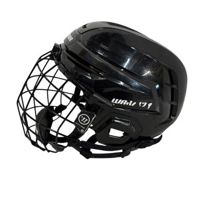 Used Warrior ALPHA ONE YTH Helmet Cage Combo Black One Size 11406-S000107223