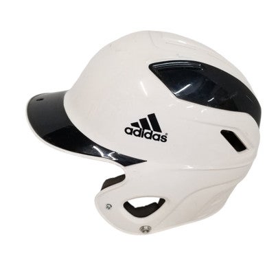 Used Adidas TRILOGY Batting Helmet No Mask White S/M 11406-S000106496
