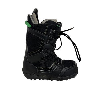 Used Burton INAVADER Mens Snowboard Boots Black Senior 8.5 11406-S000107561