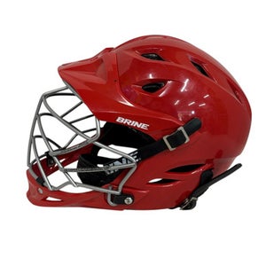 Used Brine STR Lacrosse Helmet Red XS/S 11406-S000107597