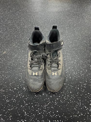 Used Under Armour BH BB/SB Cleats Black Senior 9.5 11849-S000032727