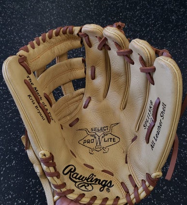 Used Rawlings SELECT PRO LITE BB/SB Glove RH Throw Tan 11 1/2" 11849-S000033140