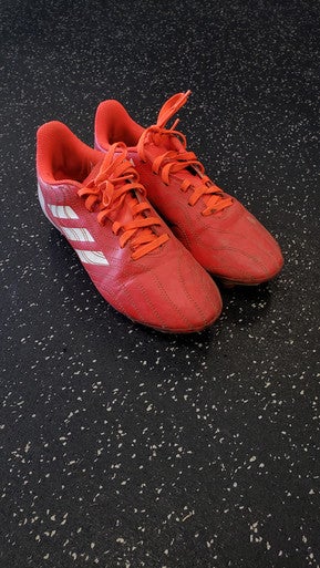 Used Adidas Soccer Cleats Red Senior 6 11849-S000033143