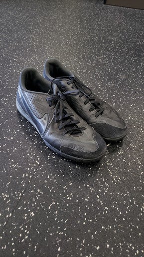 Used Nike TIEMPO LEGEND Soccer Indoor Shoes Black Senior 8.5 11849-S000033158