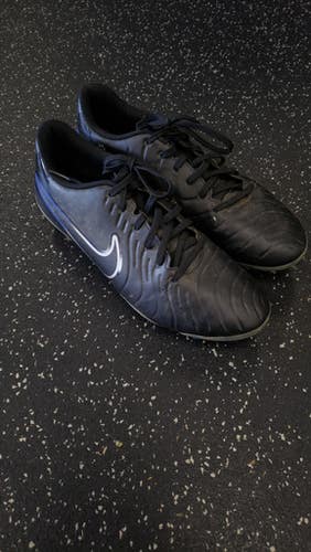 Used Nike TIEMPO LEGEND 10 Soccer Cleats Black Senior 9.5 11849-S000033156