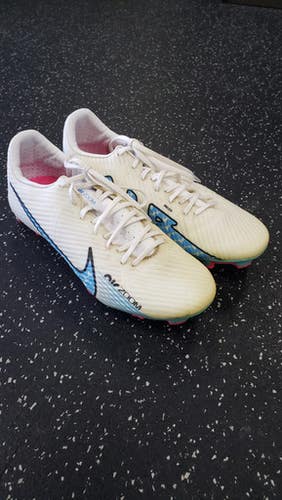 Used Nike MERCURIAL VAPOR Soccer Cleats White Senior 8 11849-S000033162