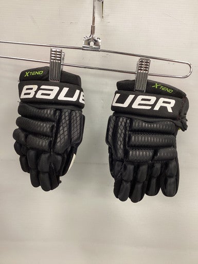 Used Bauer X TENO Youth Gloves Black 8" 11851-S000039533