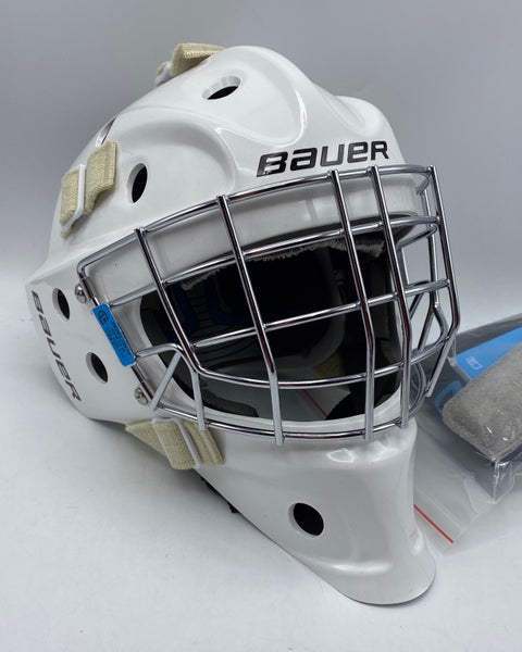 NEW Bauer 930 Goal Mask, White, Junior