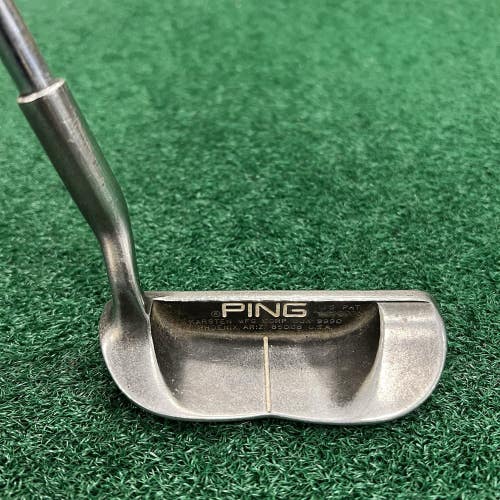 PING B62 Right Handed Putter Heel Shafted Original Steel Shaft 36" Golf Pride