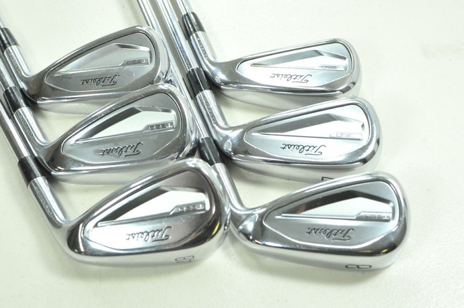 Titleist T350 2023 6-PW,48* Iron Set Regular Flex Right NS Pro 750 Steel #204761