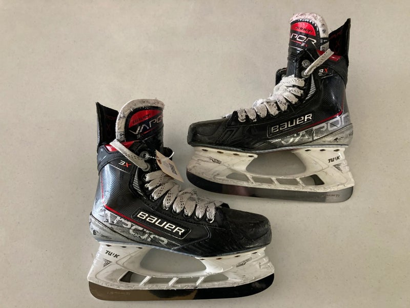 Used Intermediate Bauer Vapor 3X Hockey Skates Size 6.5 | FIT 1