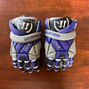 Warrior EVO QX Lacrosse Gloves Large (New)