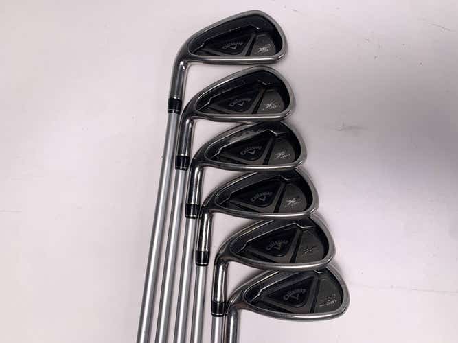 Callaway X2 Hot Iron Set 6-PW+GW X2 Hot Ladies Graphite Womens LH