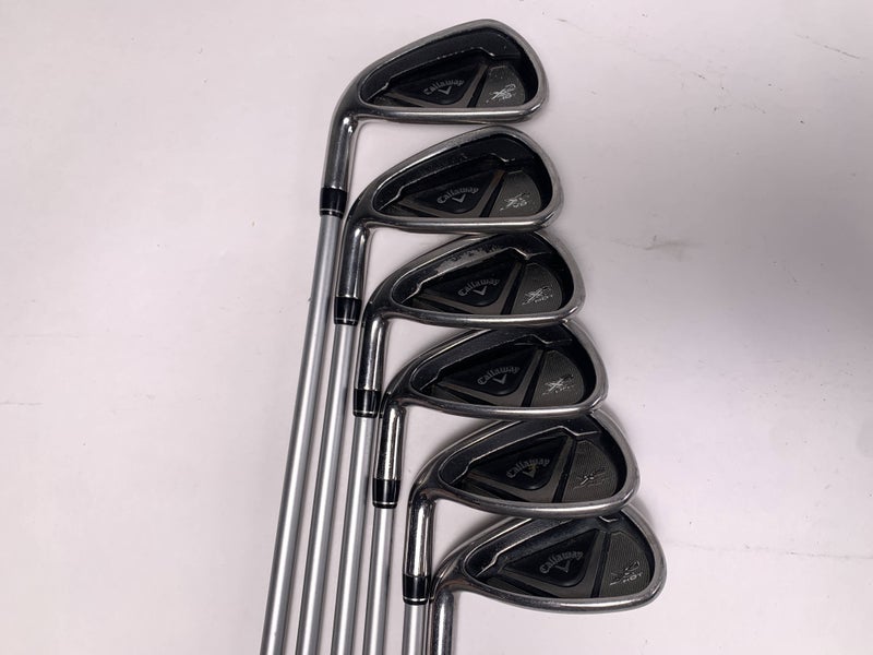 Callaway X2 Hot Iron Set 6-PW+GW X2 Hot Ladies Graphite Womens LH