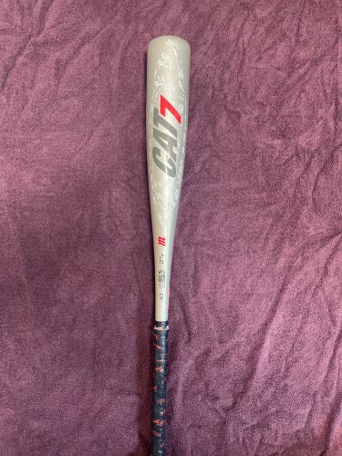 2021 Marucci CAT7 Alloy USSSA Certified Bat (-10) 18 oz 28" (Used)
