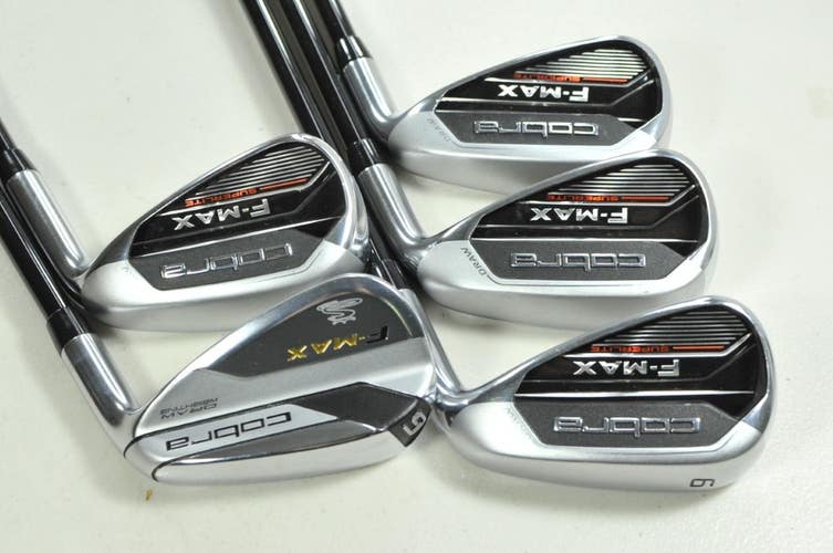 Cobra F-Max Superlite 7-PW,GW Iron Set Senior Lite Flex RH 50g Graphite # 204998