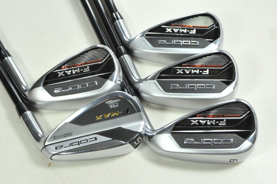 Cobra F-Max Superlite 7-PW,GW Iron Set Senior Lite Flex RH 50g Graphite # 204998