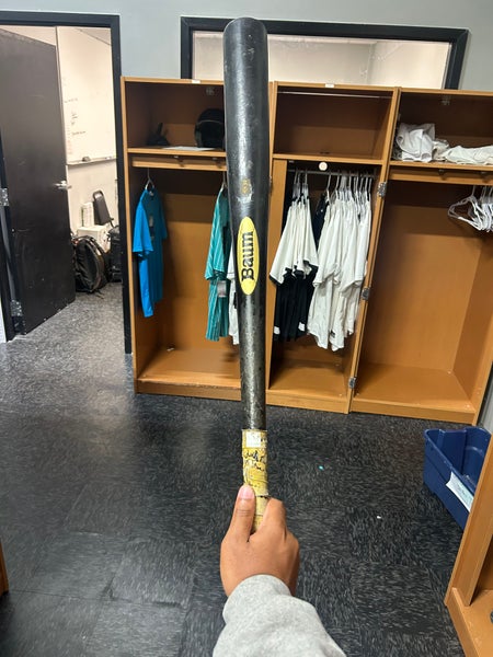 2023 Baum Gold Stock Wood Composite BBCOR Certified Bat (-3) 29.5 oz 32.5" (Used)