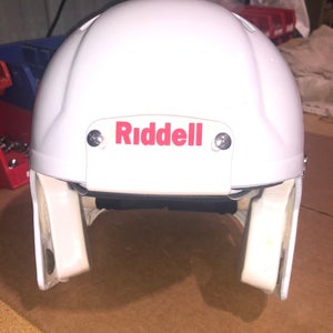 USED RIDDELL SPEED ADULT HELMET - MEDIUM - METALLIC WHITE - REJECT