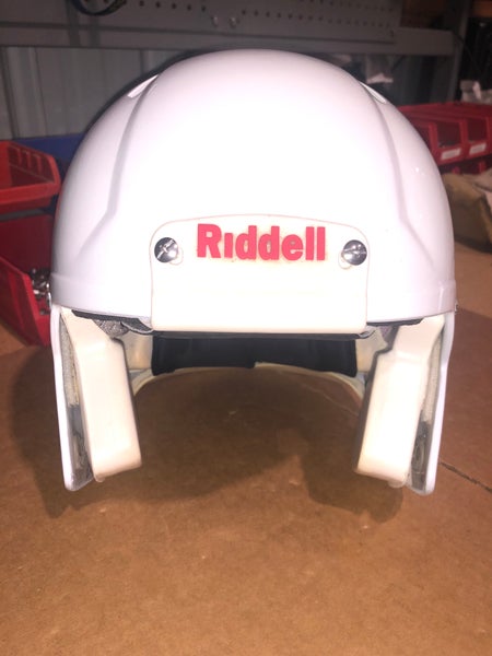 USED RIDDELL SPEED ADULT HELMET - MEDIUM - METALLIC WHITE - REJECT