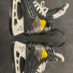 Bauer Supreme 3S Pro Hockey Skates 7.5 Fit 1 (Used) 2 sets of steel included