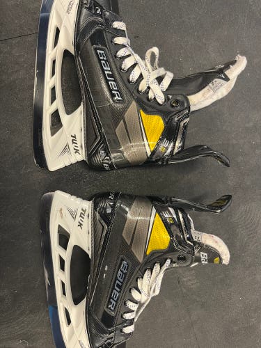 Bauer Supreme 3S Pro Hockey Skates 7.5 Fit 1 (Used) 2 sets of steel included