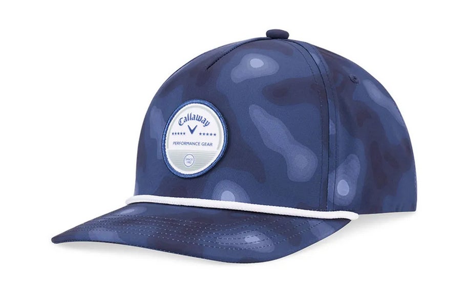 NEW 2025 Callaway Bogey Free Navy Topo Adjustable Snapback Golf Hat/Cap