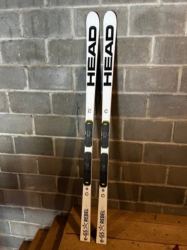 HEAD e-GS REBEL 181 cm Racing Skis Without Bindings (Used)