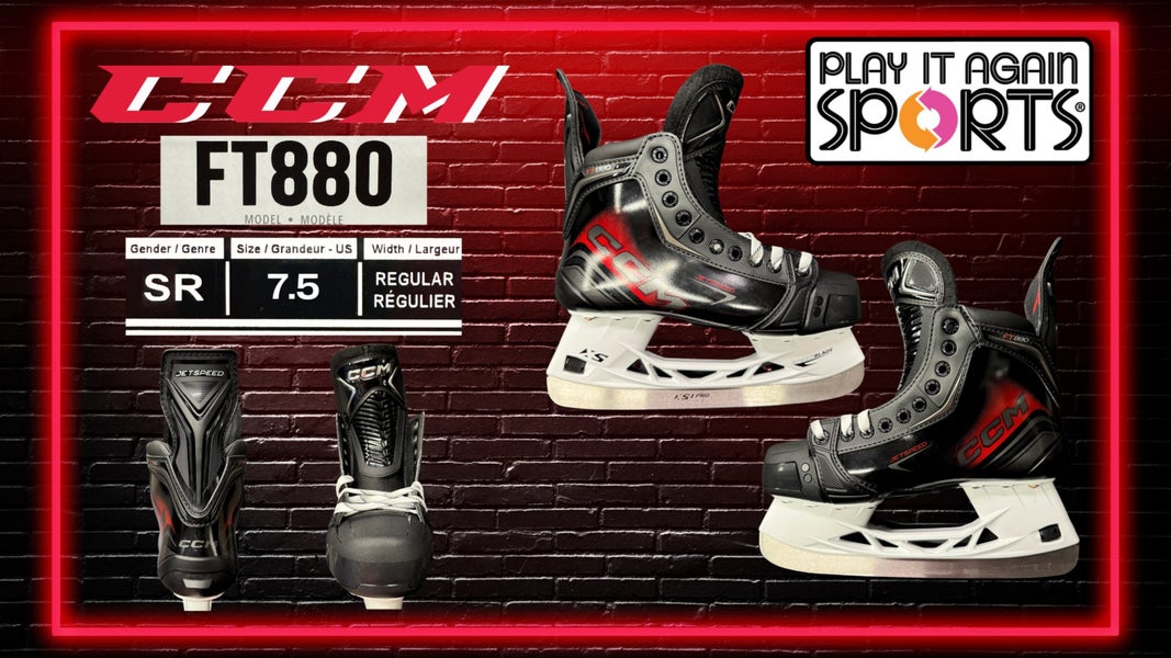 BRAND NEW! 2025 CCM JetSpeed FT880 Hockey Skates Regular Width Size 7.5