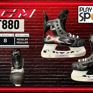 BRAND NEW! 2025 CCM JetSpeed FT880 Hockey Skates Regular Width Size 8