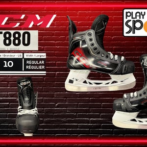 BRAND NEW! 2025 CCM JetSpeed FT880 Hockey Skates Regular Width Size 10
