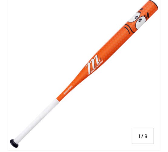 2025 MARUCCI CHOCOLATE CRUSH ORANGE BALANCED USSSA SLOWPITCH SOFTBALL BAT 34” 25 oz (new)