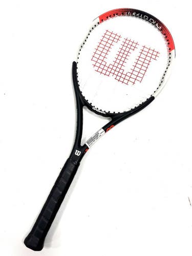 Used Wilson PRO STAFF 100 Adult Tennis Racquet Black 4 1/4" 11860-S000300206