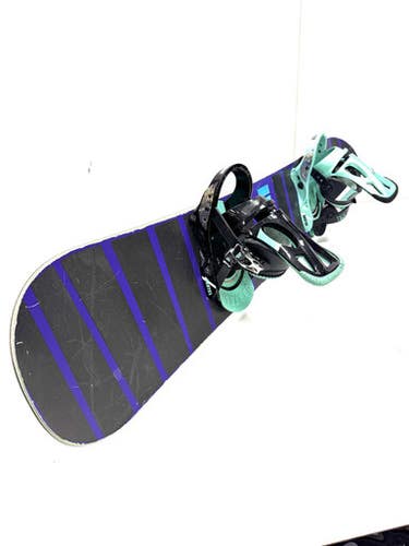Used Burton DOM 156 BURTON BINDS Mens Board/Bindings Black 156 cm 11860-S000300190