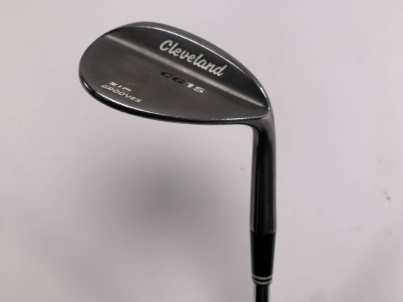 Cleveland CG15 Black Pearl Sand Wedge SW 54* 14 Traction Wedge Steel Mens RH