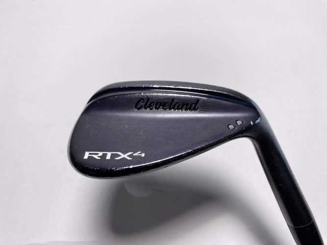 Cleveland RTX 4 Black Satin Gap Wedge 52* 10 Precision Rifle 7.0 Extra Stiff RH