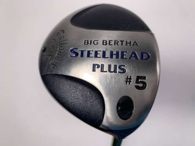 Callaway Steelhead Plus 5 Fairway Wood 18* Aldila Nv 65g Regular Mens RH