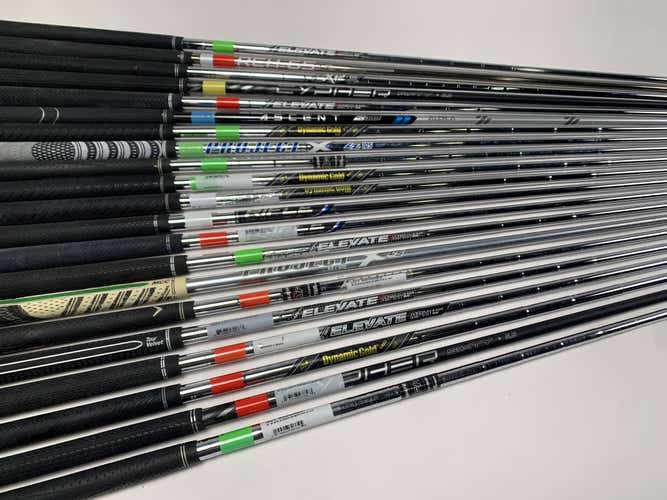 Callaway Golf Club Fitting Iron Shaft Lot of 21 Shafts