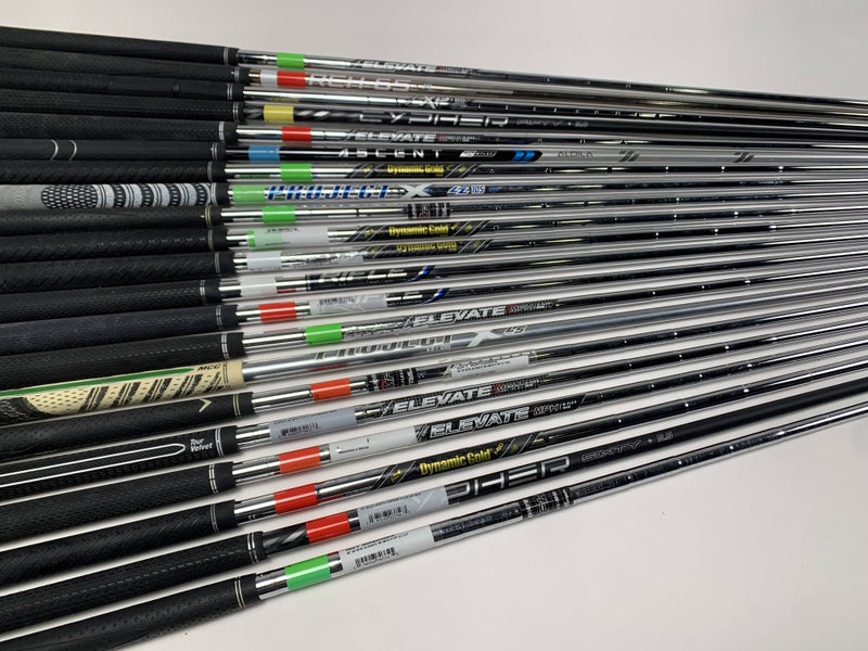 Callaway Golf Club Fitting Iron Shaft Lot of 21 Shafts
