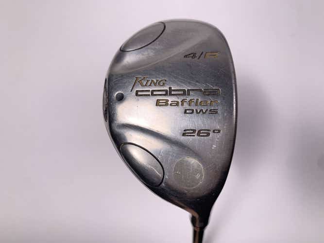 Cobra Baffler DWS 4 Hybrid 26* Aldila NV HL 60g Senior Graphite Mens RH