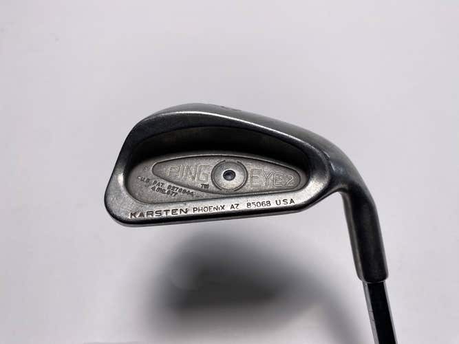 Ping Eye 2 Single 9 Iron Black Dot Karsten ZZ-Lite Stiff Steel Mens RH