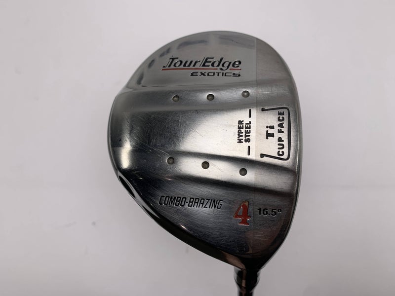 Tour Edge Exotics 4 Fairway Wood 16.5* Fujikura High Launch System 66g Mens RH