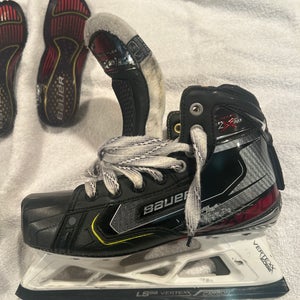 2019 Bauer Vapor 2X Pro Hockey Goalie Skates Extra Wide Width Size 4.5 (Used)