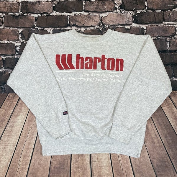 Vintage Wharton School University of Pennsylvania JanSport Crewneck Size Large