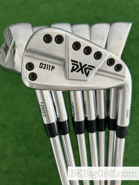 PXG 0311 P GEN3 Forged Iron Set 5-G / True Temper Elevate Tour 120 Stiff