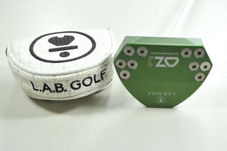 LAB Golf OZ.1 Green 35" 75* Putter RH GEARS Graphite with Head Cover  #204317