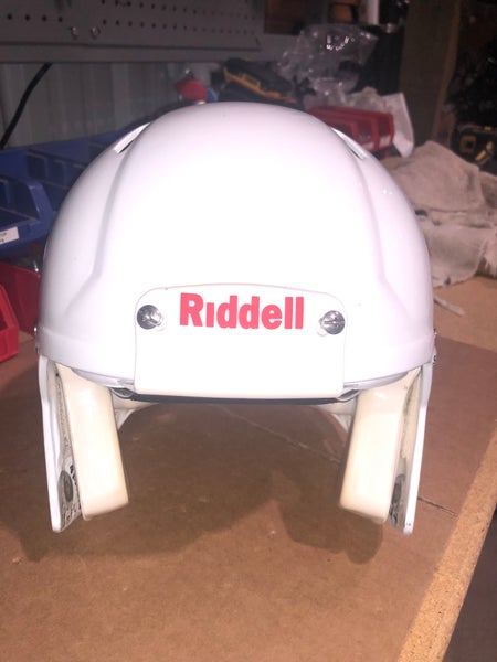 USED RIDDELL SPEED ADULT HELMET - SMALL - METALLIC WHITE - REJECT