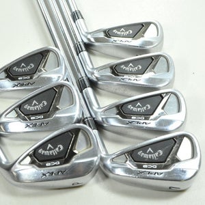 Callaway Apex 21 DCB 4-PW Iron Set Regular Flex Right Elevate MPH Steel # 205174